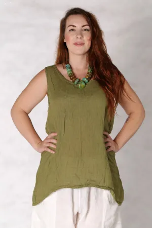 1196 Linen Tank Sprout-U