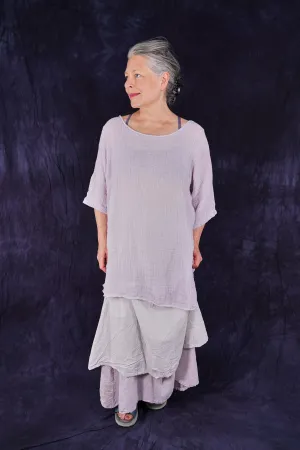 1210-2 Double Gauze Tee Lotus