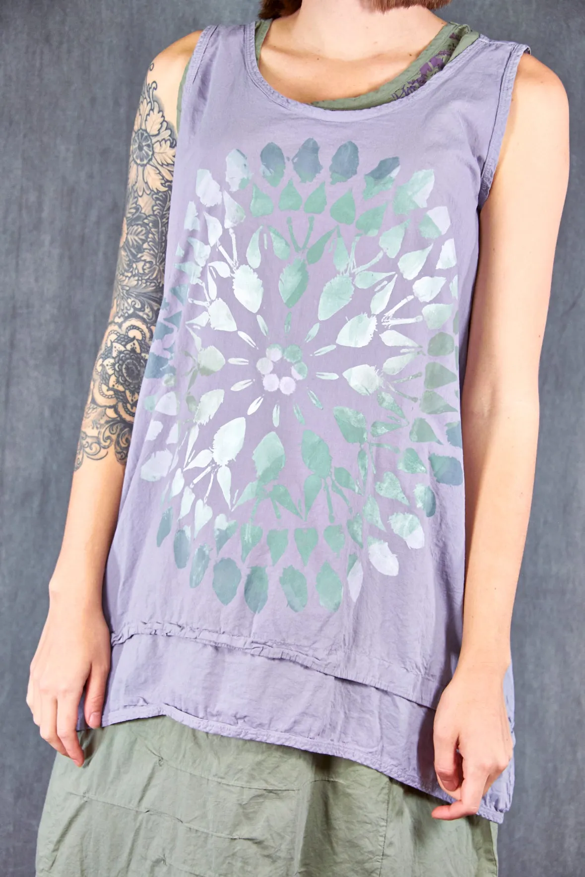 1599 Garden Tiered Tank Amethyst-P