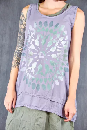 1599 Garden Tiered Tank Amethyst-P