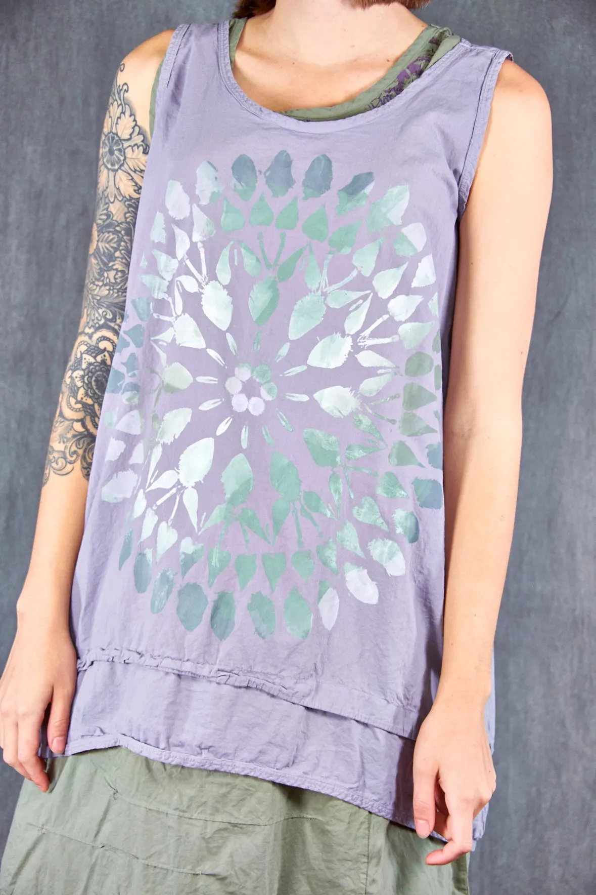 1599 Garden Tiered Tank Amethyst-P