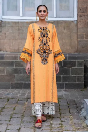 2 PC Unstitched | Embroidered Lawn Shirt   Trouser