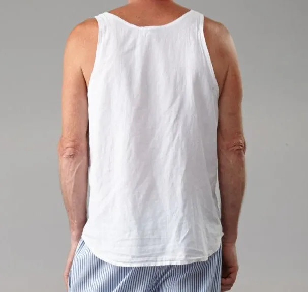 200-  Linen Tank top