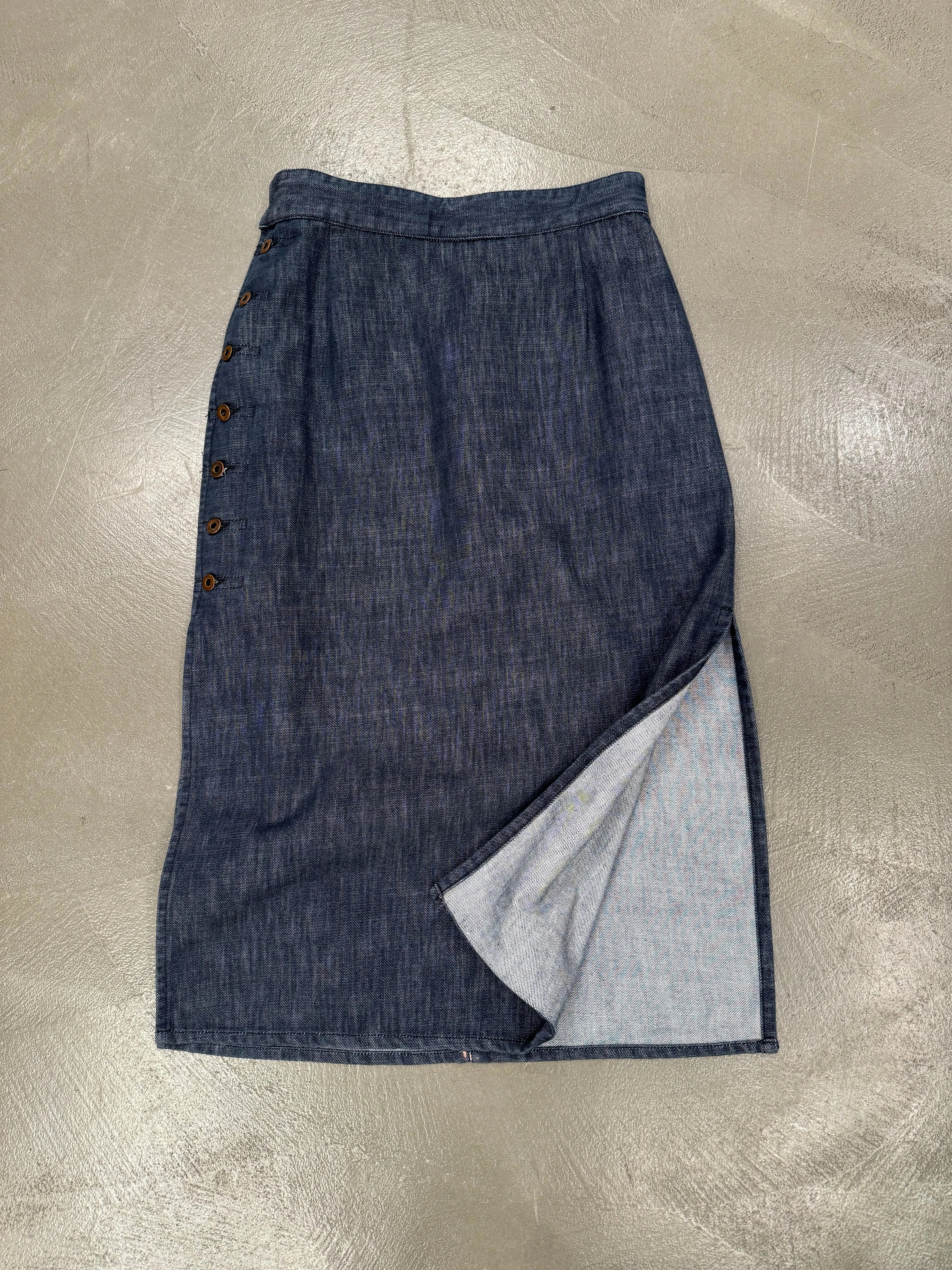 2000s Miu Miu denim skirt