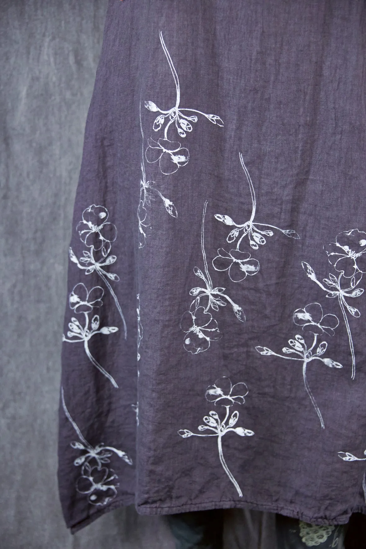 2337 Linen Sundress Black Sand-P