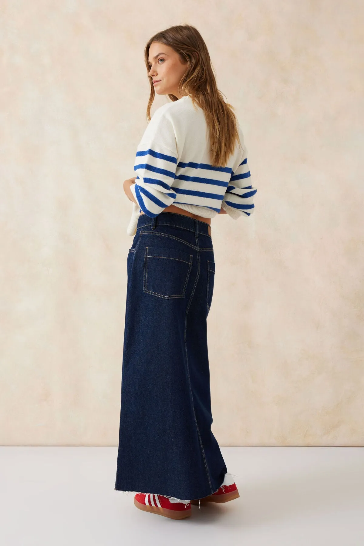 A-Line Maxi Skirt