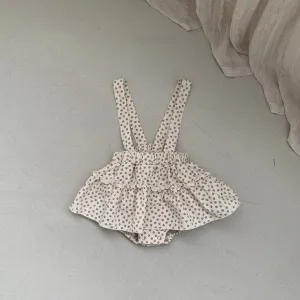 Ada Suspender Skirt, Flower