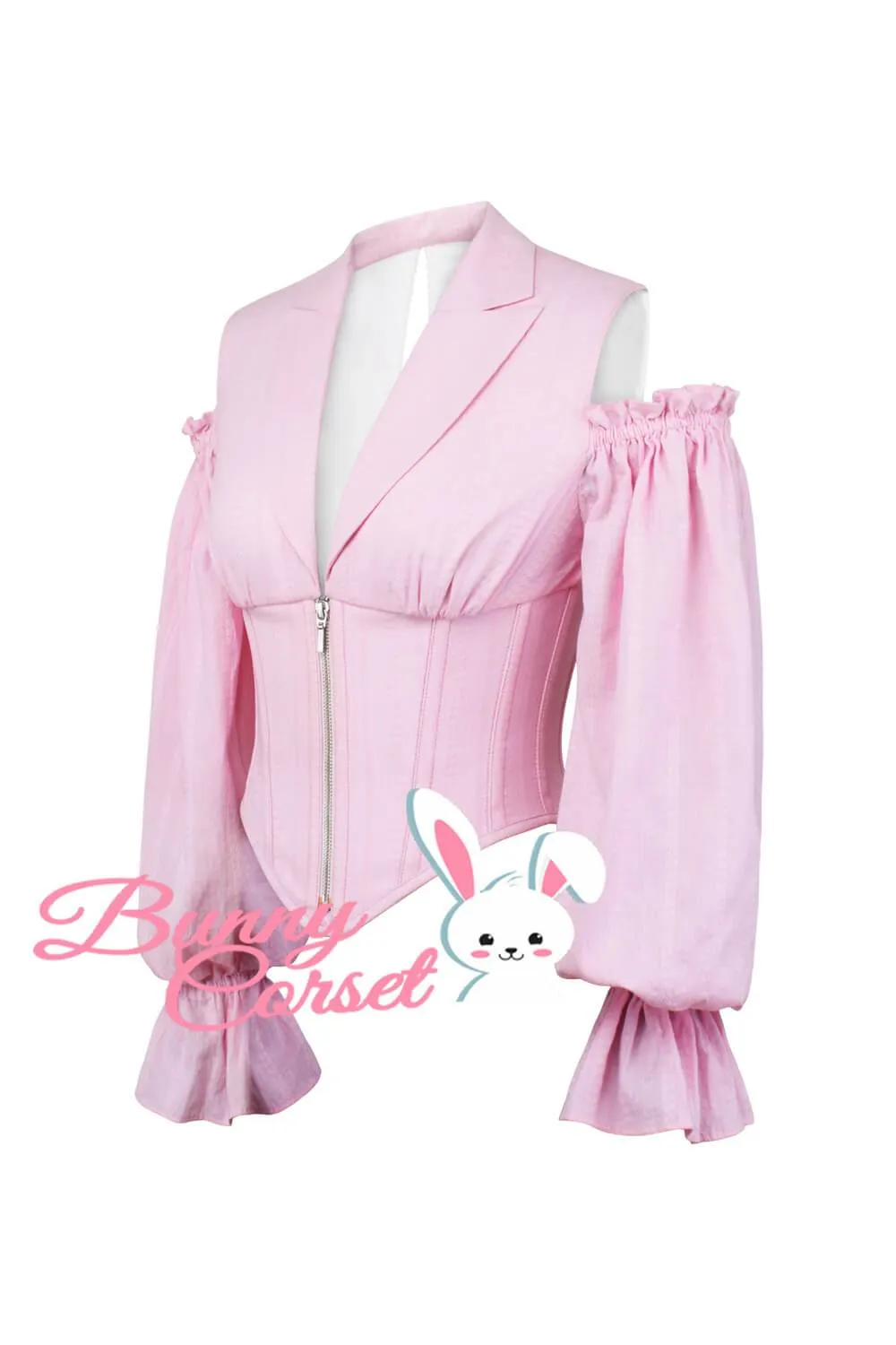 Adele Underbust Cotton Corset