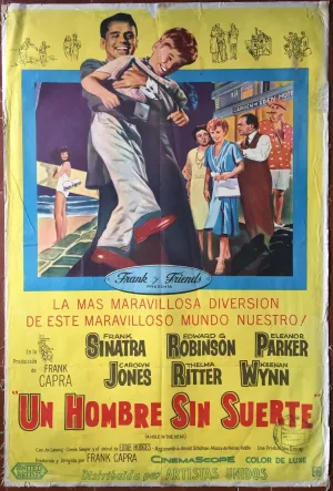 Affiche argentine UN TROU DANS LA TETE A Hole in the Head FRANK SINATRA Capra *