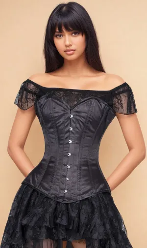 Aida Black Gothic Corset