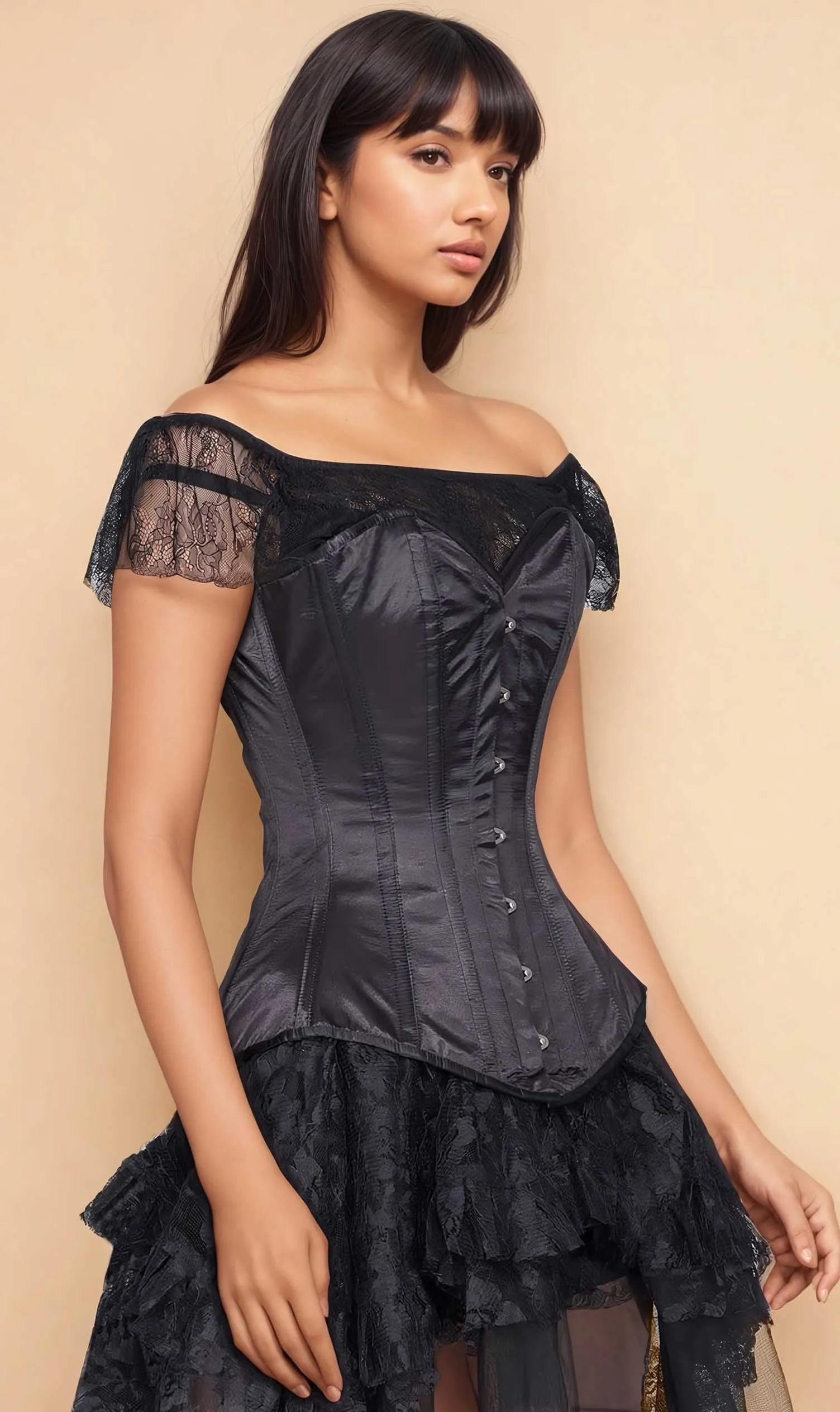 Aida Black Gothic Corset