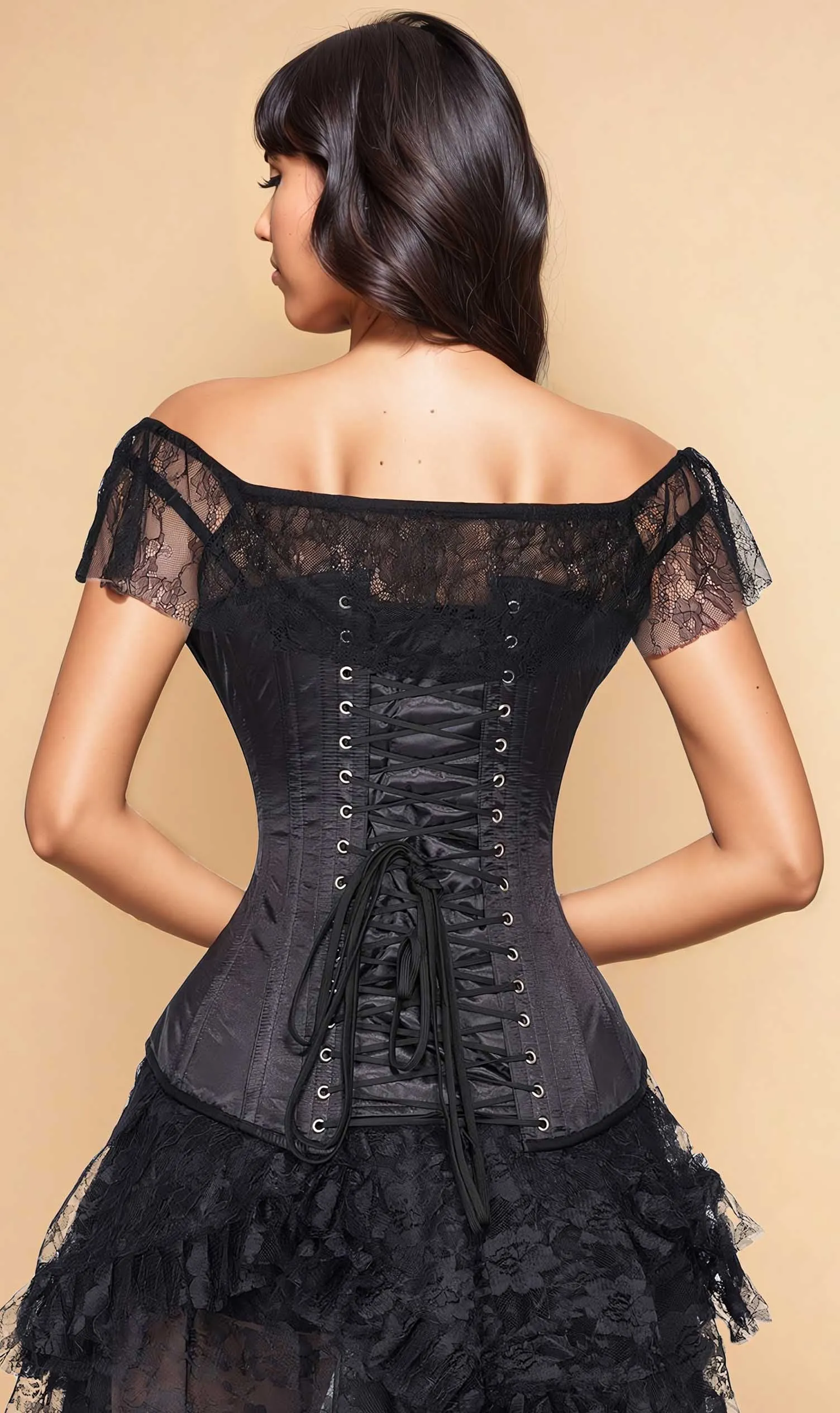 Aida Black Gothic Corset