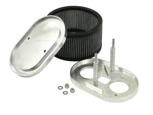 AIR CLEANER ASSEMBLY FOR WEBER IDF, BILLET