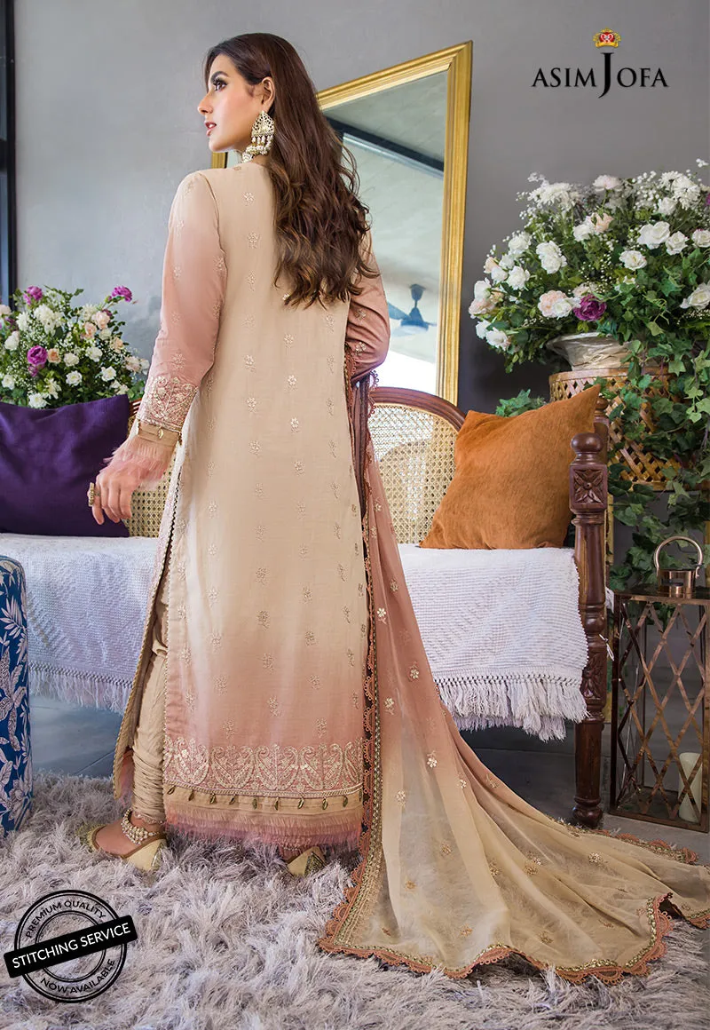 AJCK-04 | Asim Jofa Chikankari Eid Collection 2022 |  Unstitched Embroidered Lawn Suit