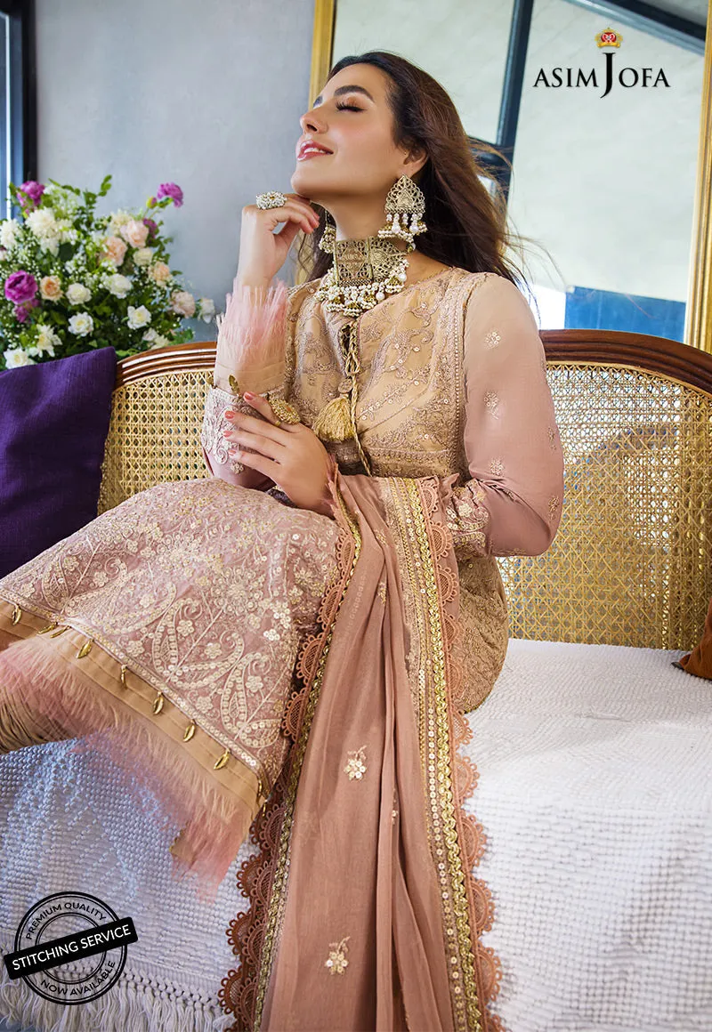 AJCK-04 | Asim Jofa Chikankari Eid Collection 2022 |  Unstitched Embroidered Lawn Suit