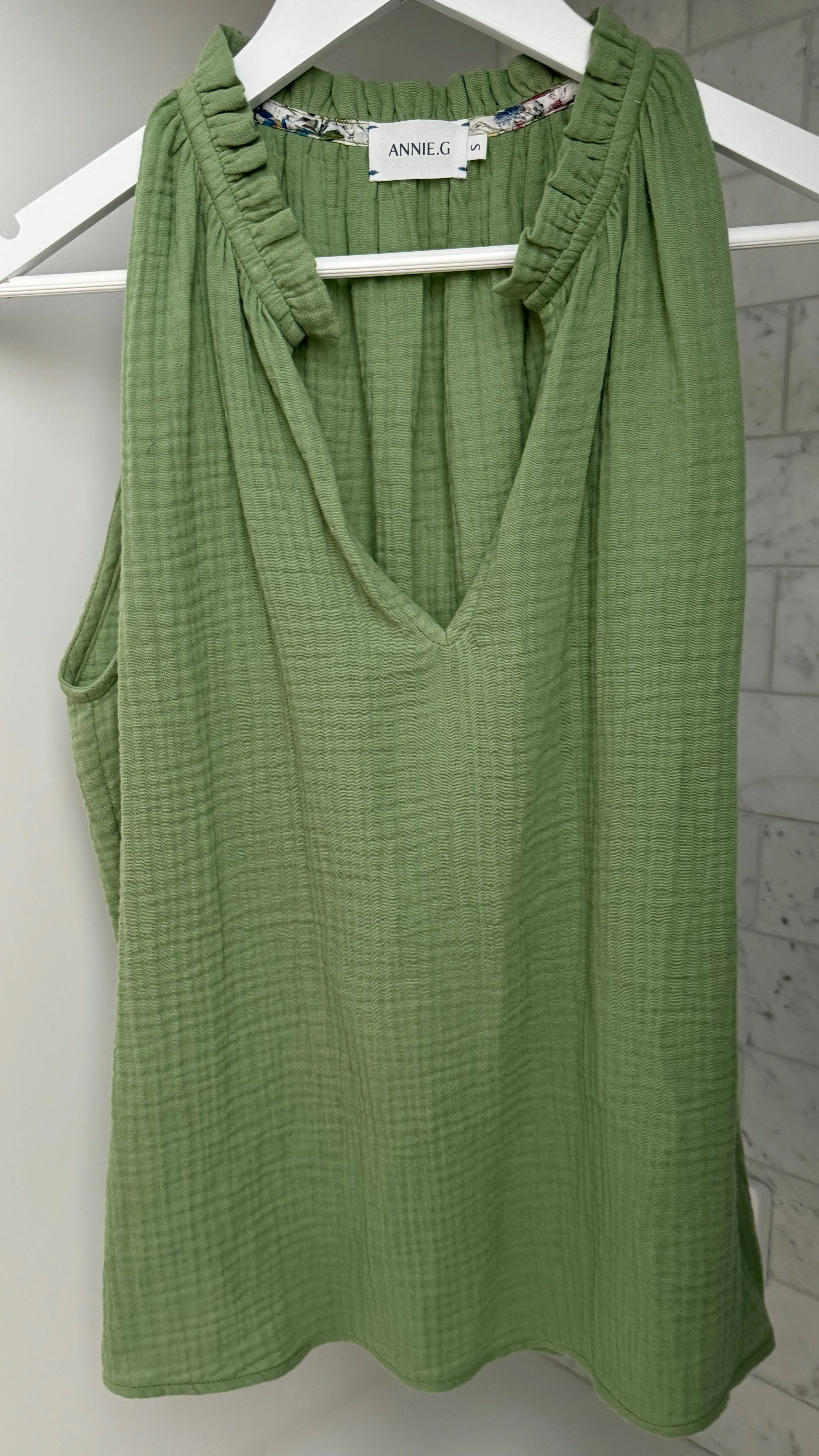 Alice Cotton Gauze Tank