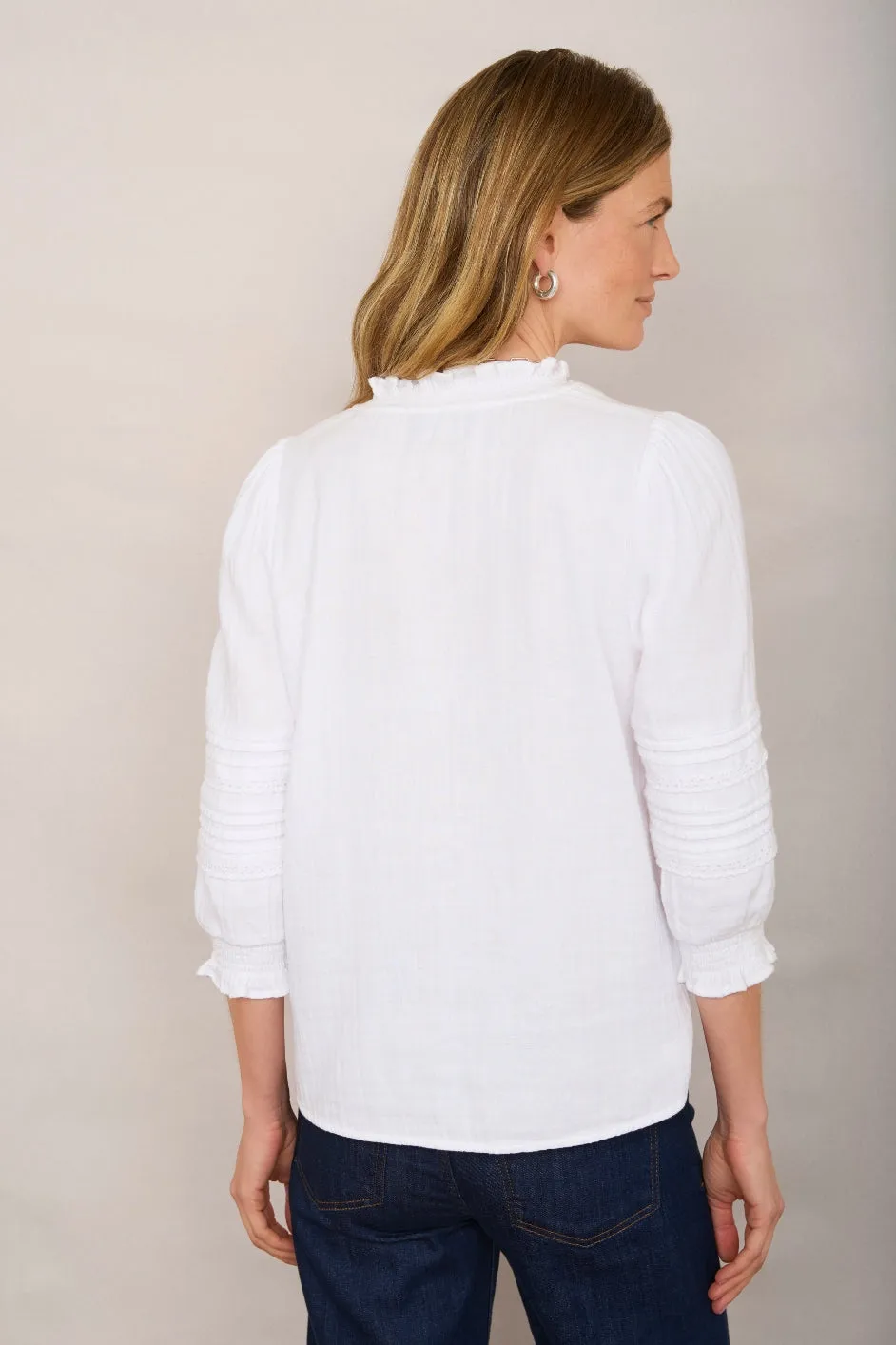 Alina Blouse - White
