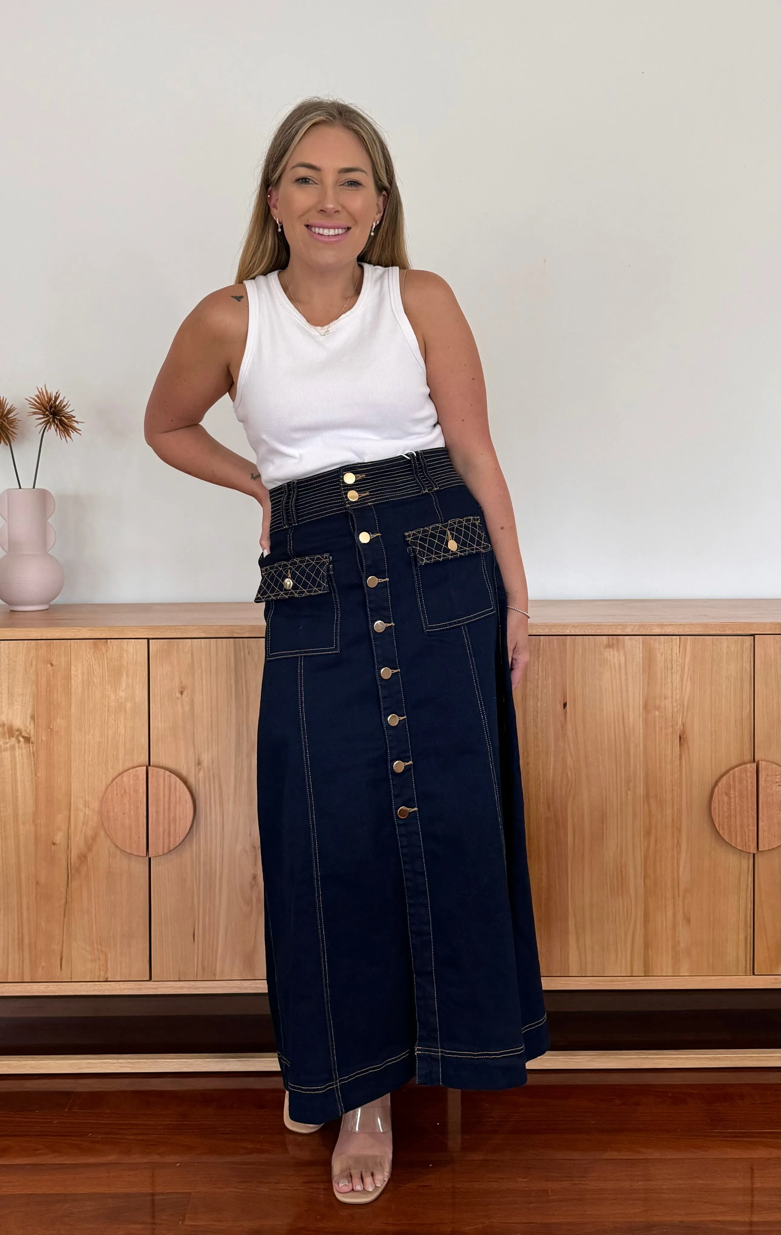 ALP DENIM SKIRT