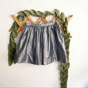 American Retro Silver Denim Debbie Skirt