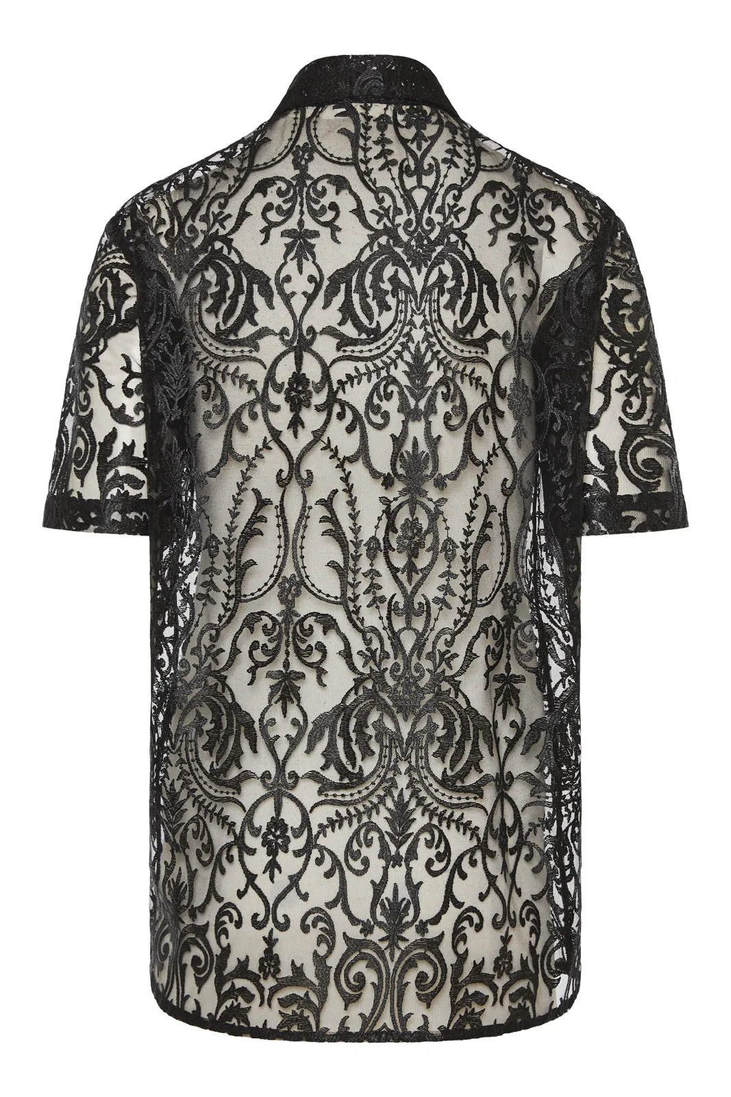 Anora Shirt  Lace Black