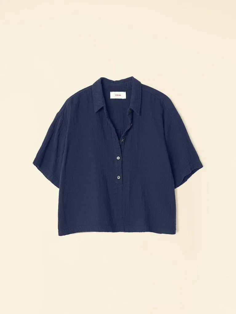 Ansel Gauze Top in North Star