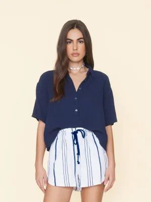 Ansel Gauze Top in North Star