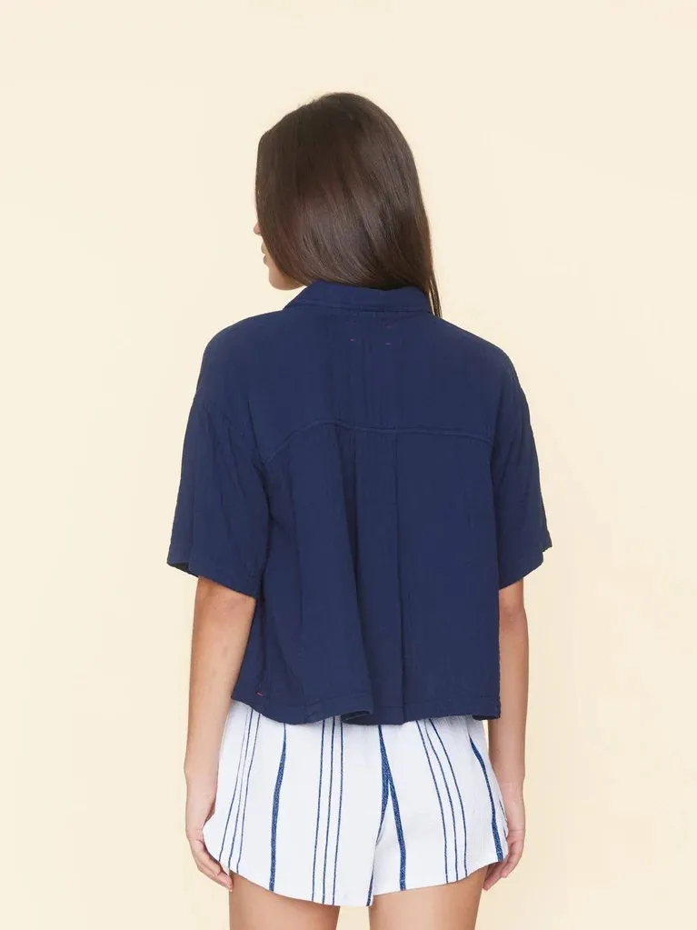 Ansel Gauze Top in North Star