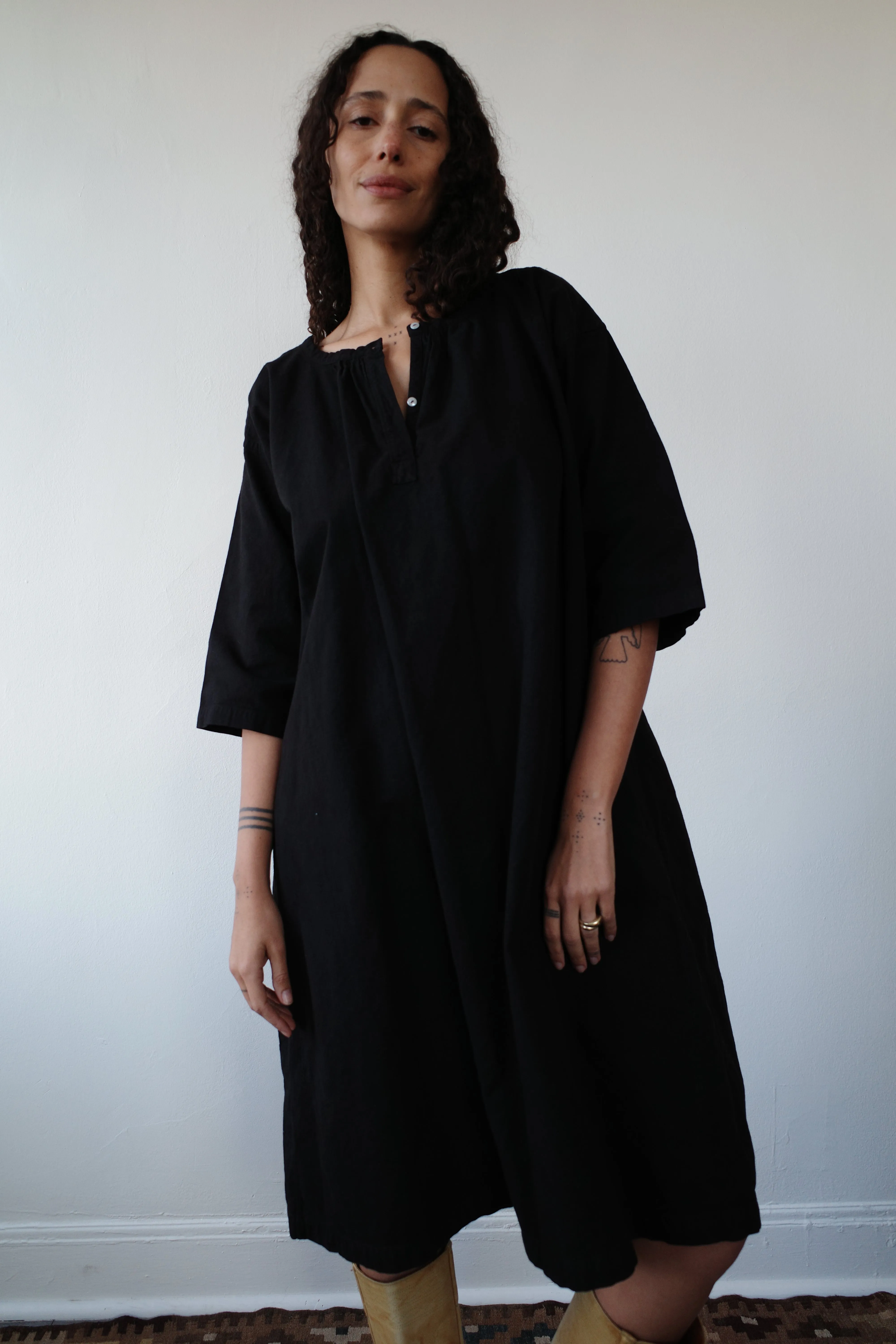 antique overdyed nightgown