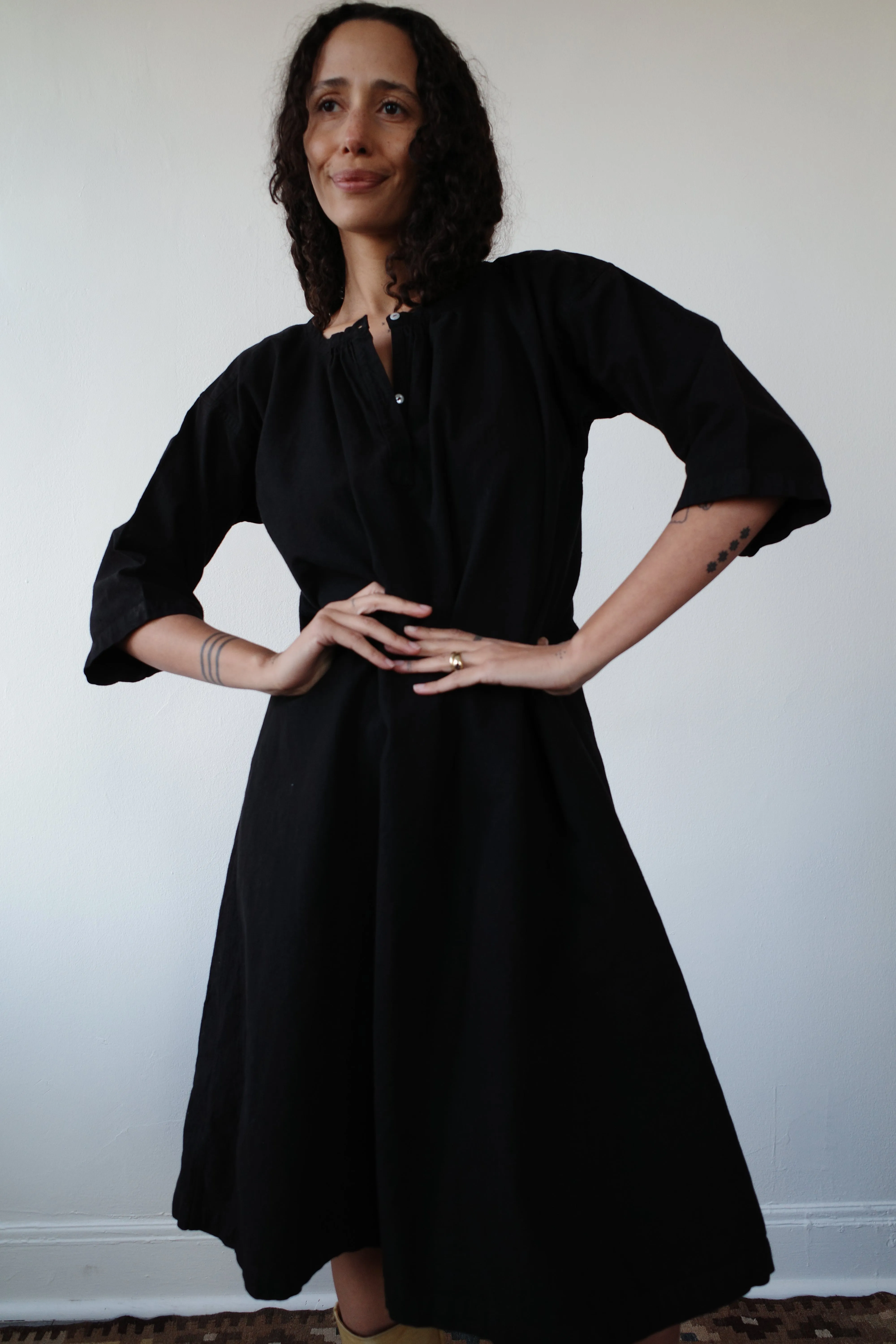 antique overdyed nightgown