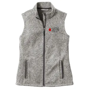 Apparel - Women's Fleece Vest - Canada Logo - LLSC111