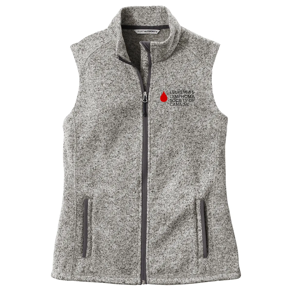 Apparel - Women's Fleece Vest - Canada Logo - LLSC111