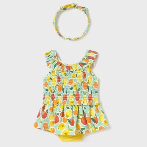 Aqua 3 Piece Skirt Set