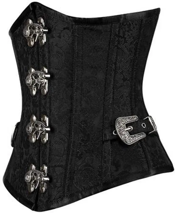 Arian Brocade Underbust with side buckles