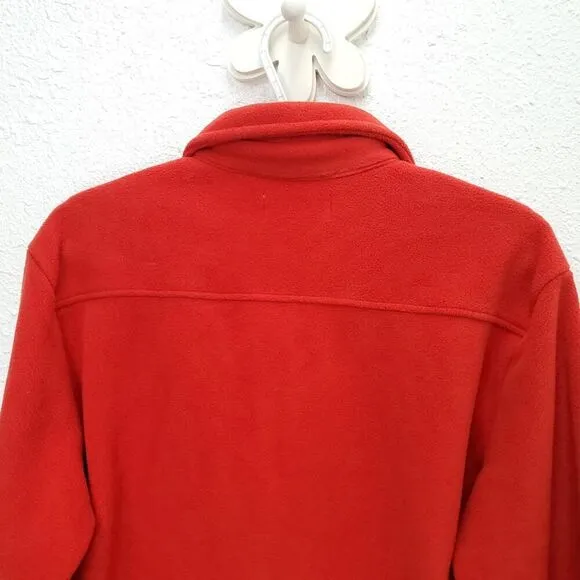 ARITZIA TNA Micro Fleece Polar Button Up Sweater Jacket Shacket