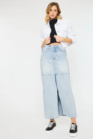 Babe Maxi Denim Skirt