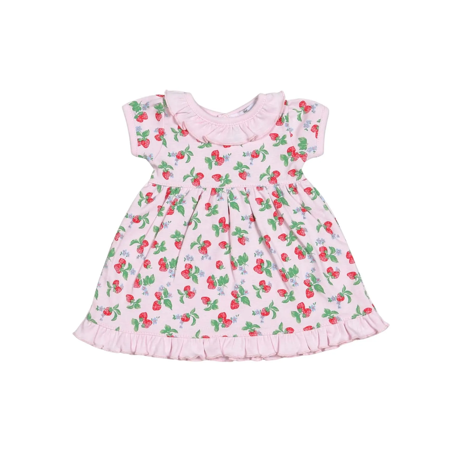 Baby Loren Doll Strawberries Nightgown - Pink