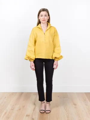 balloon sleeve blouse