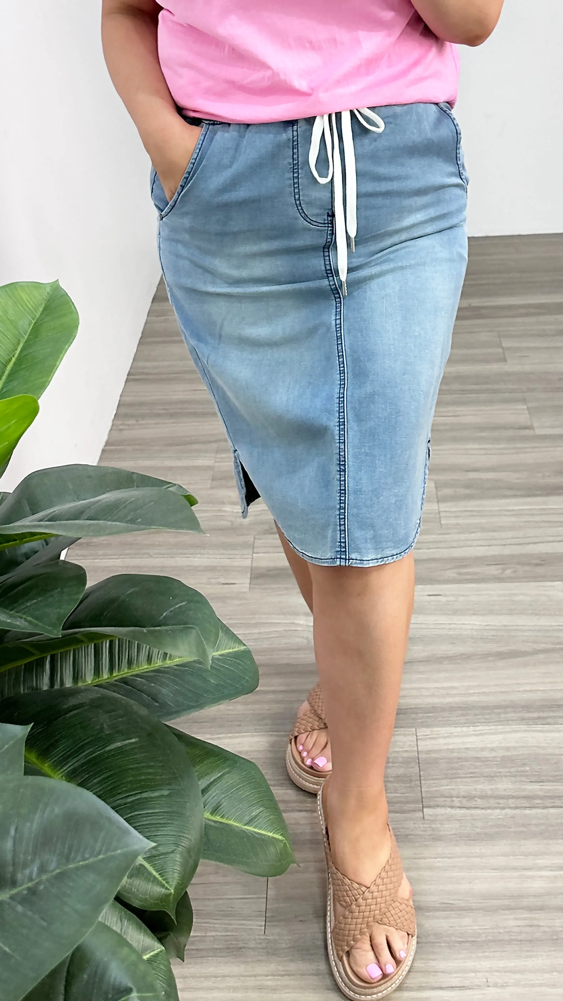 Betty Basics Alina Denim skirt