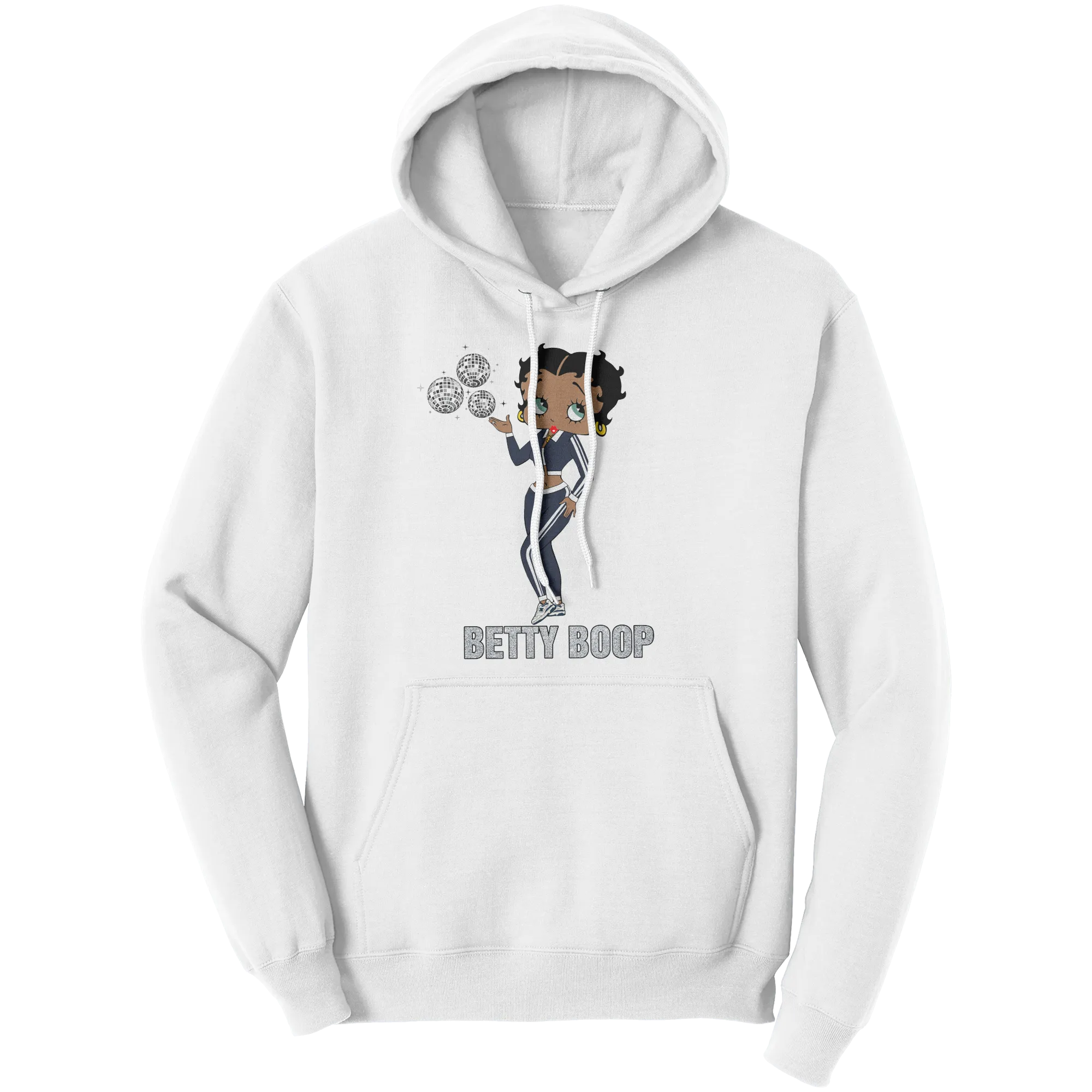Betty Boop Hoodie, Betty Boop Womens Hoodie Gifts for Her, Cute Betty Boop Graphic Hoodie Streetwear Hoodie, Digital Print Valentine Hoodie
