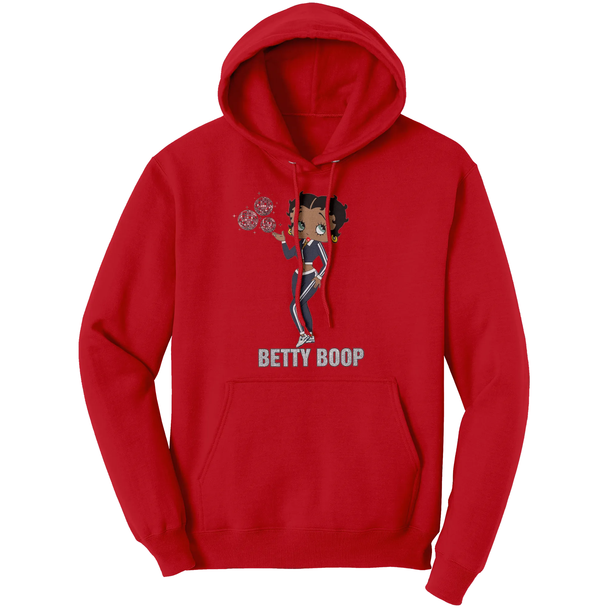 Betty Boop Hoodie, Betty Boop Womens Hoodie Gifts for Her, Cute Betty Boop Graphic Hoodie Streetwear Hoodie, Digital Print Valentine Hoodie
