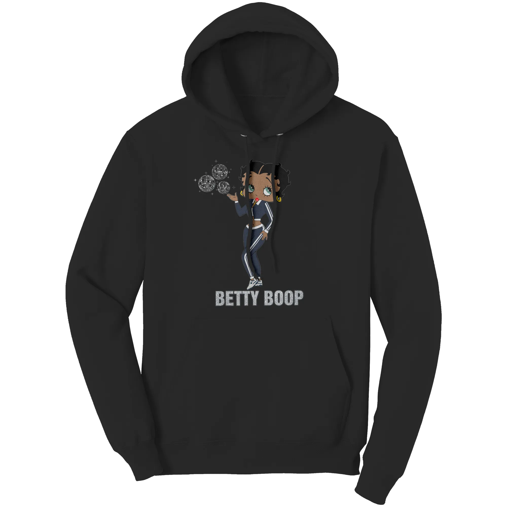 Betty Boop Hoodie, Betty Boop Womens Hoodie Gifts for Her, Cute Betty Boop Graphic Hoodie Streetwear Hoodie, Digital Print Valentine Hoodie