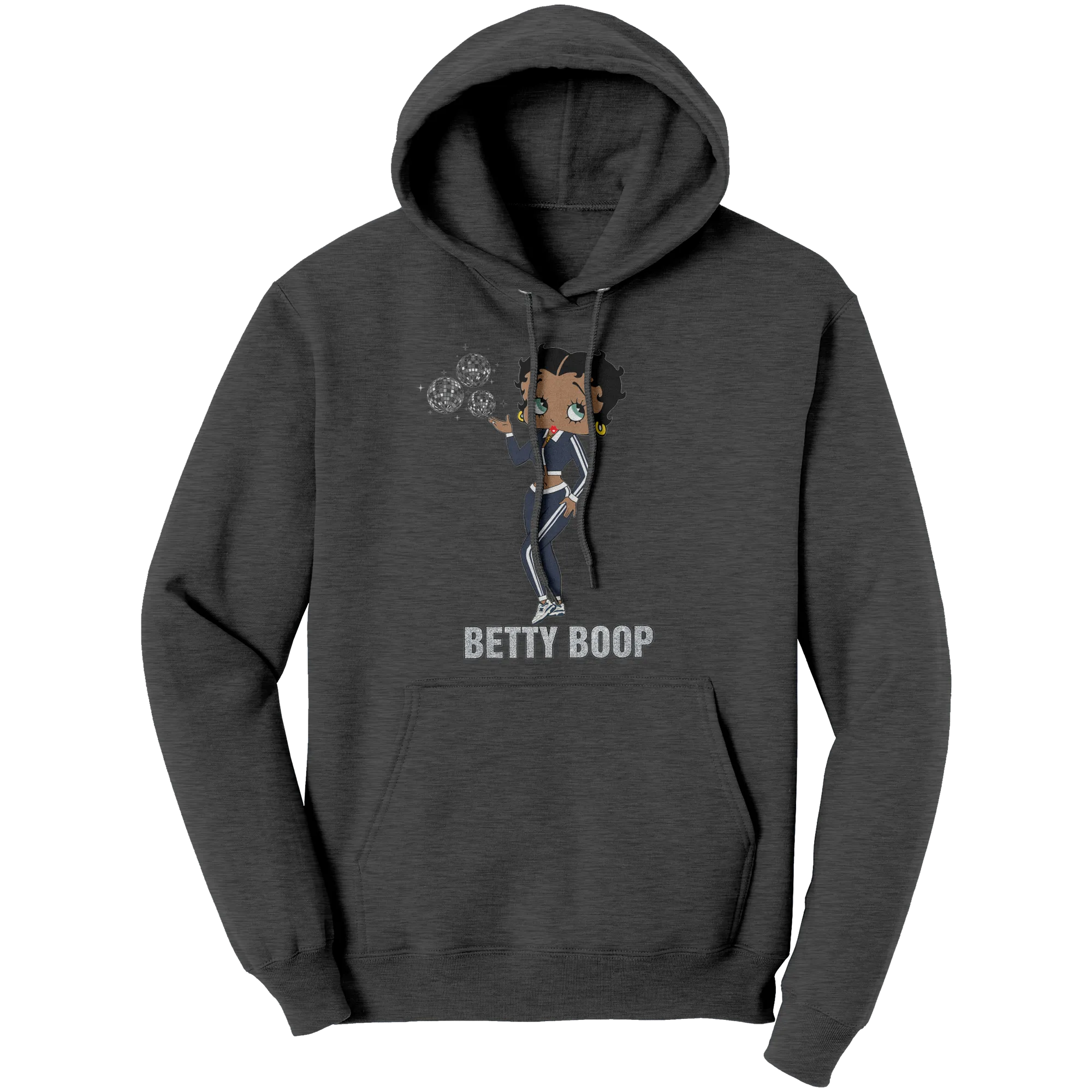Betty Boop Hoodie, Betty Boop Womens Hoodie Gifts for Her, Cute Betty Boop Graphic Hoodie Streetwear Hoodie, Digital Print Valentine Hoodie