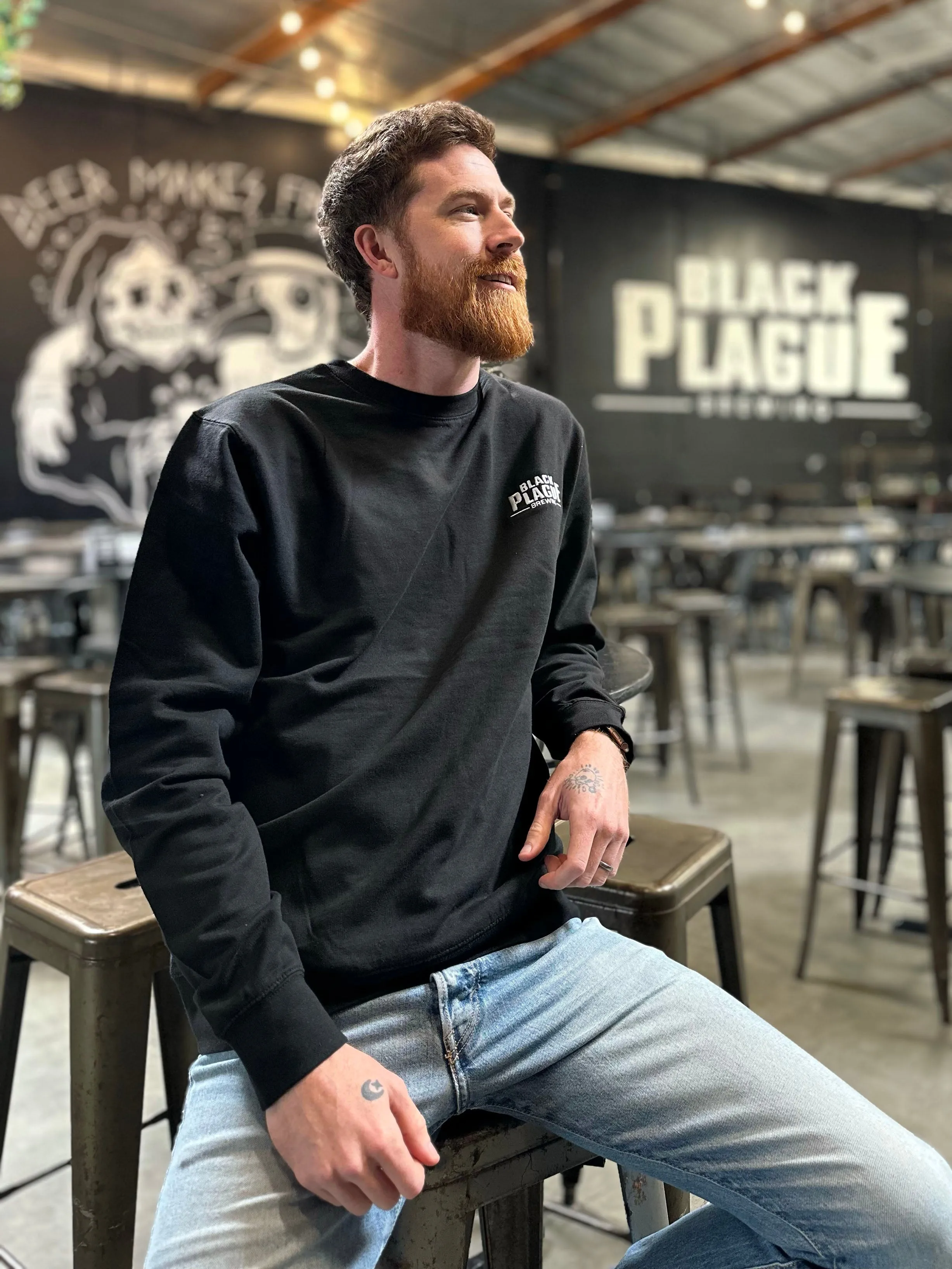 Black Plague Crewneck