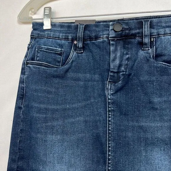 BlankNYC dark denim pencil skirt size 25 NWT