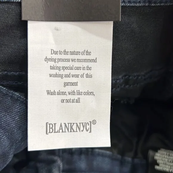 BlankNYC dark denim pencil skirt size 25 NWT