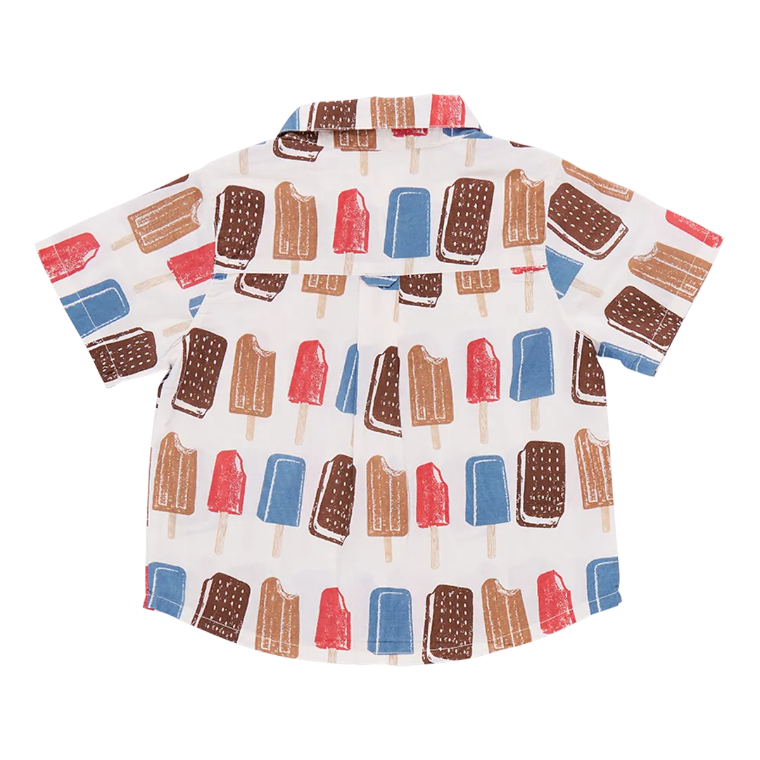Blue Rooster Boys Jack Shirt - Popsicles