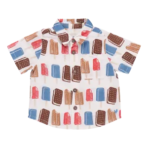 Blue Rooster Boys Jack Shirt - Popsicles