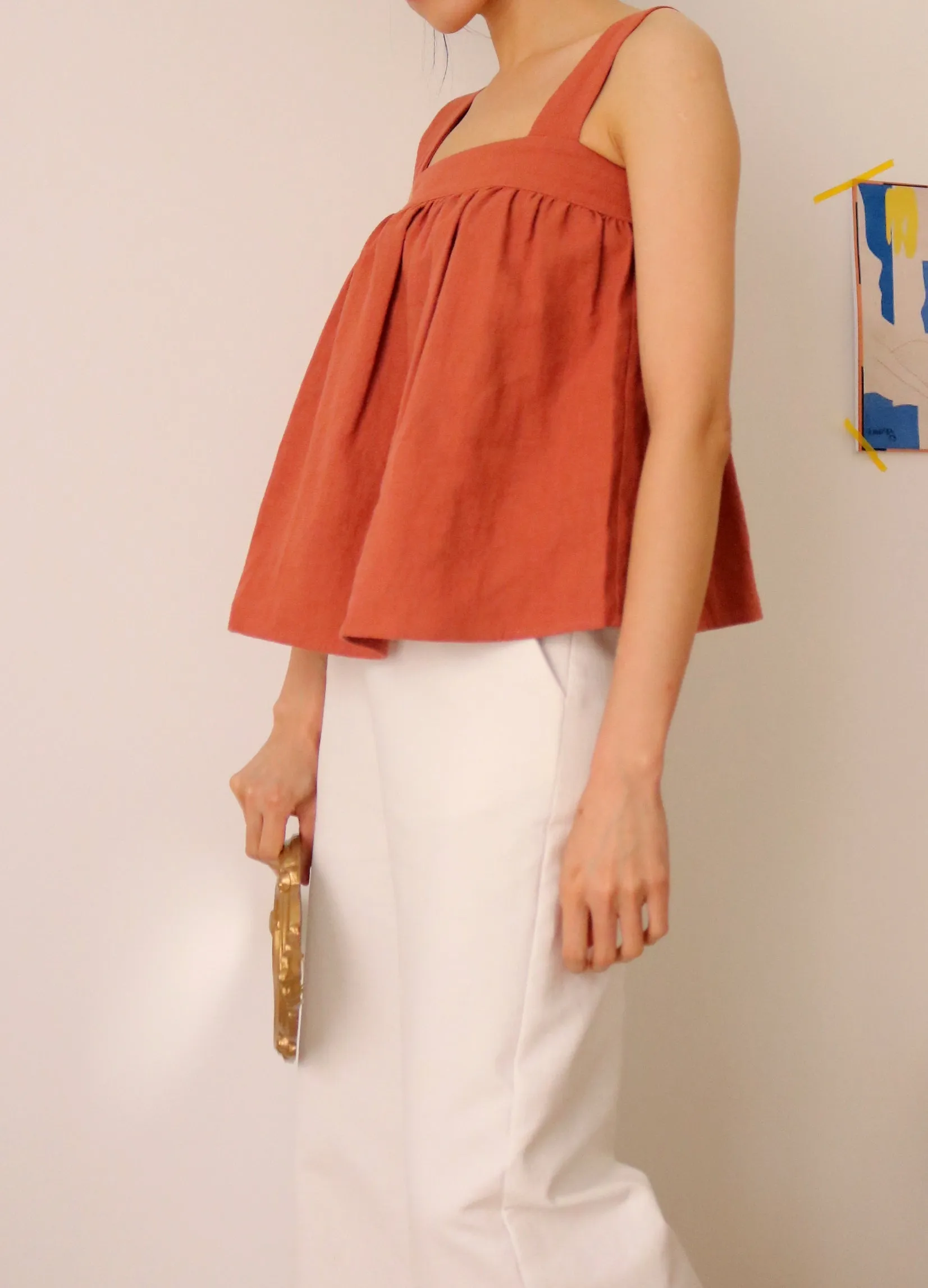 Brick Cami Top-sold out