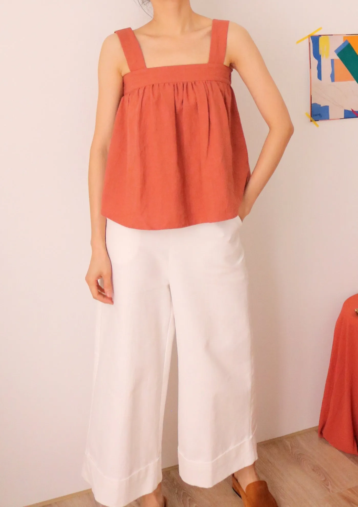 Brick Cami Top-sold out