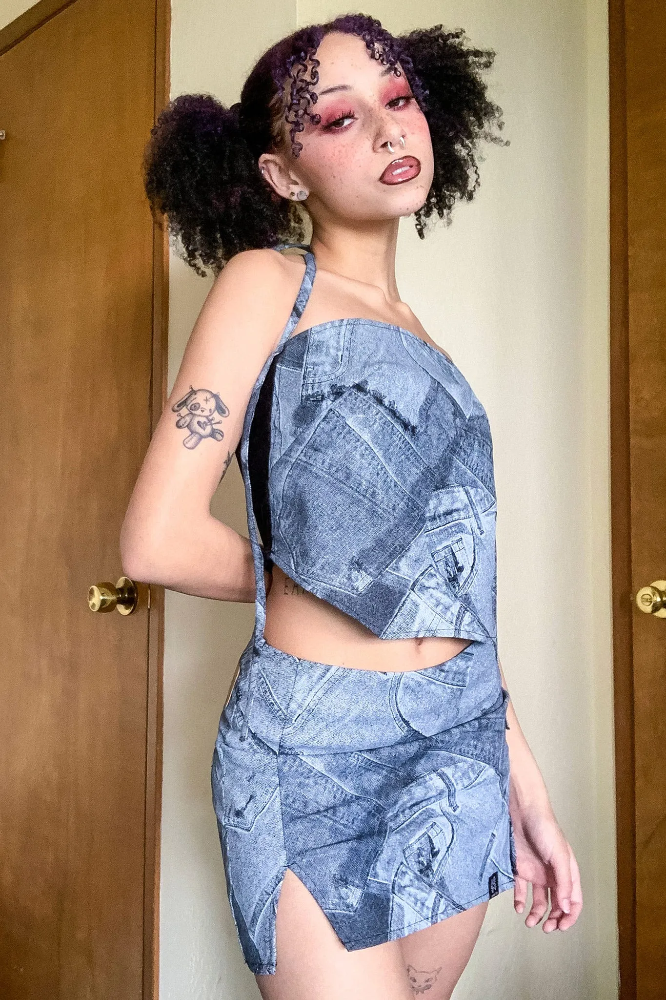 Britney Denim Skirt